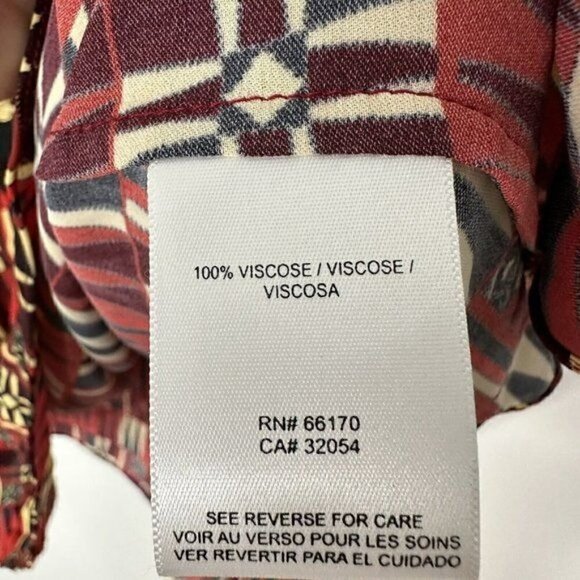 Verb by Pallavi Singhee Dress Red Sarah Tunic size XS - Picture 14 of 16